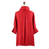 Solid Swing Jacket in True Red - 200-RD