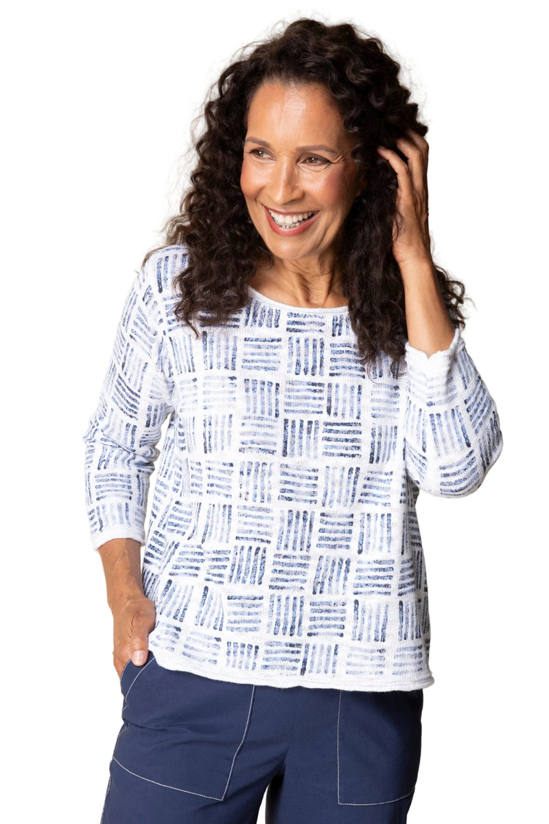 Softly Stamped Pullover - 82320