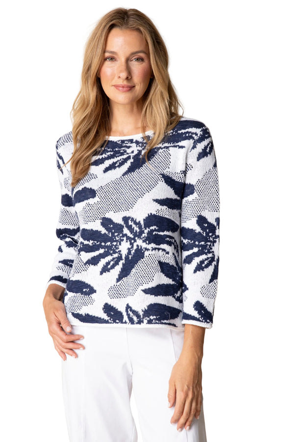 Sunflower Stitches Pullover - 83500