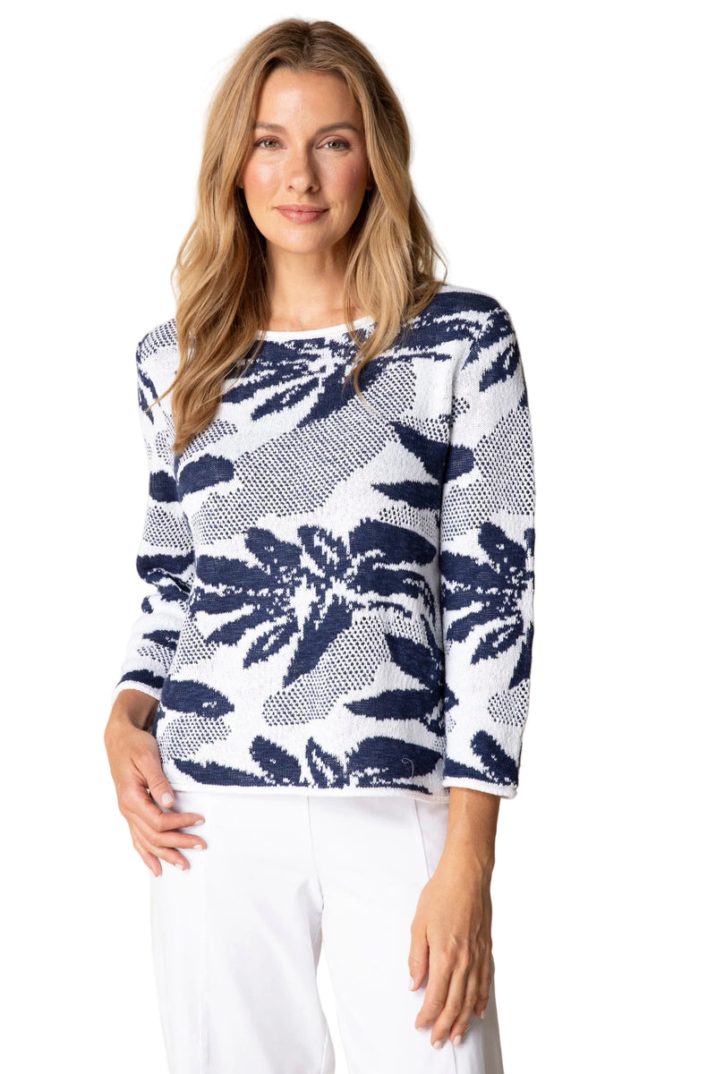 Sunflower Stitches Pullover - 83500