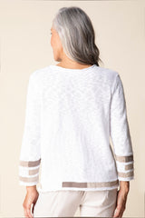 Boardwalk Sweaters Raglan Mosaic Pullover - 89704