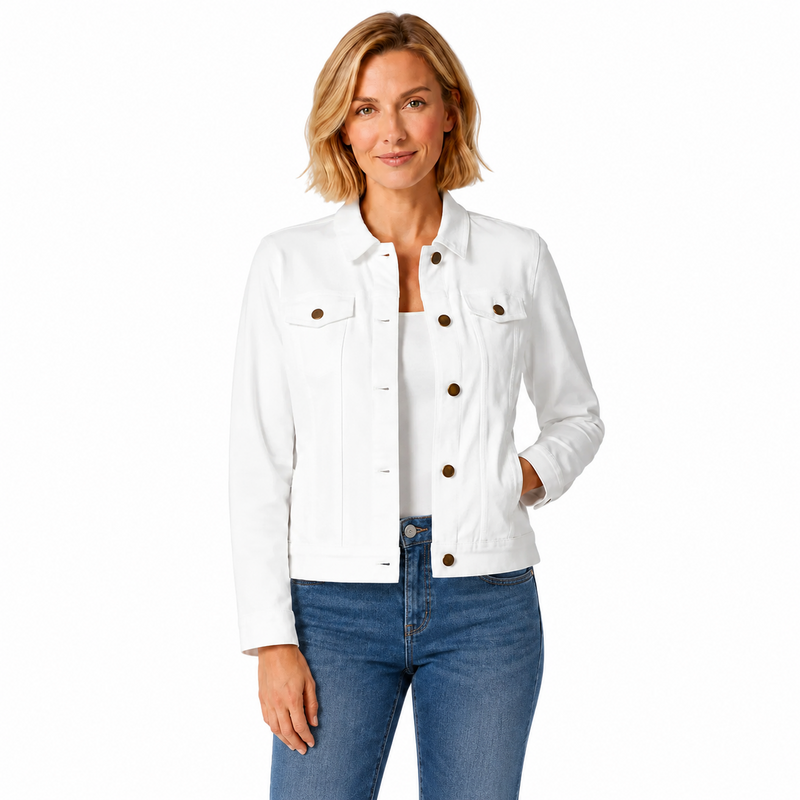 Soft Stretch Jean Jacket - 31520