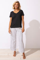 Peruvian Cotton V-Neck Tee - 10000