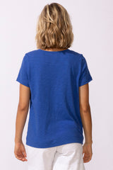 Peruvian Cotton V-Neck Tee - 10000