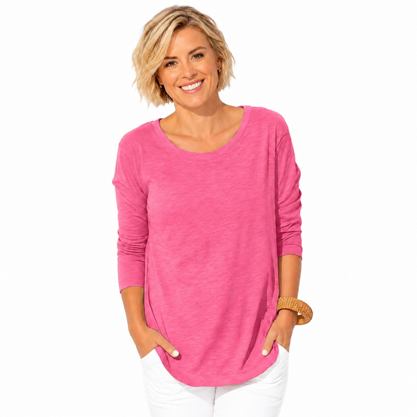Textured Peruvian Cotton Weekender Tunic - 10004