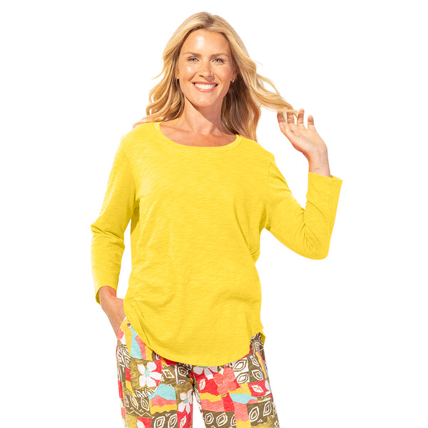 Textured Peruvian Cotton Weekender Tunic - 10004