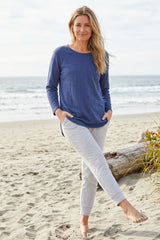 Textured Peruvian Cotton Weekender Tunic — white