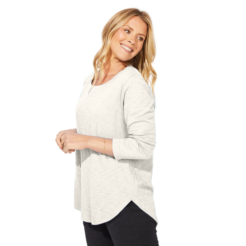 Textured Peruvian Cotton Weekender Tunic - 10004