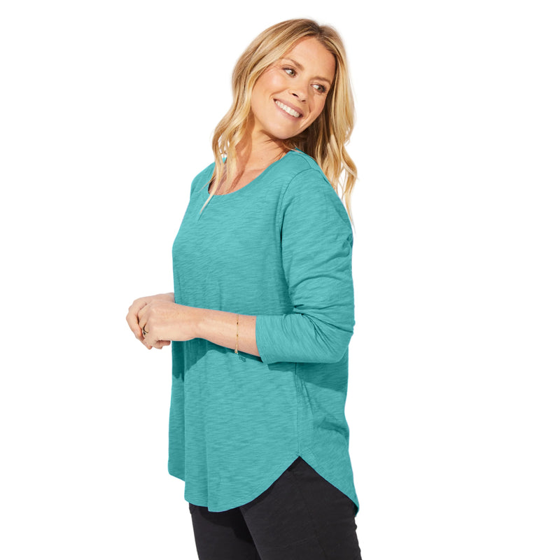 Textured Peruvian Cotton Weekender Tunic - 10004