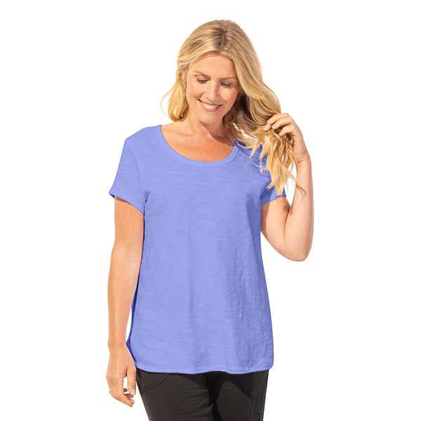 Easy Scoopneck Tee - 10007