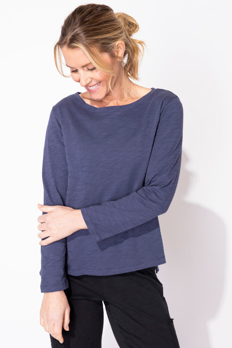Textured Peruvian Cotton Every Body Tee — resort