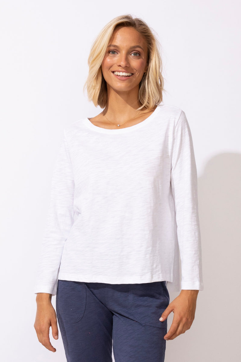 Textured Peruvian Cotton Every Body Tee — resort