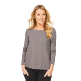 Textured Peruvian Cotton Slub Stay Centered Tee - 10030