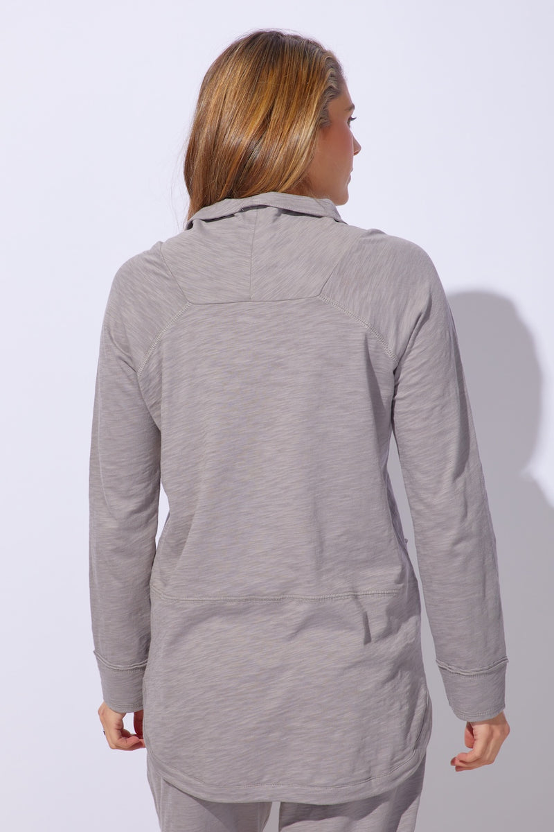 Textured Peruvian Cotton Slub Weekend Cowl - 10032