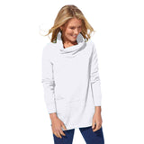 Textured Peruvian Cotton Slub Weekend Cowl - 10032