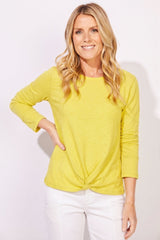 Twist and Shout Pullover — fuchsia