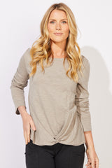 Textured Peruvian Cotton Twist Pullover - 10033
