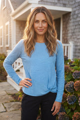 Twist and Shout Pullover — fuchsia