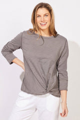 Twist and Shout Pullover — fuchsia