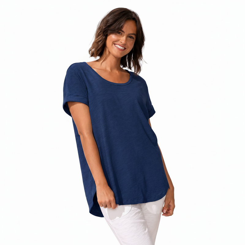 Peruvian Cotton Take It Easy Tee - 10034
