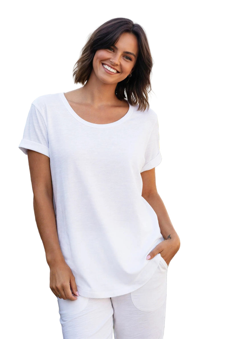 Peruvian Cotton Take It Easy Tee - 10034