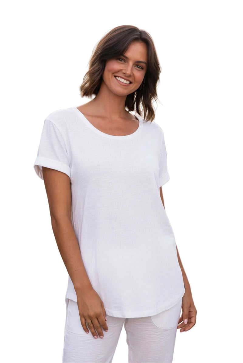 Peruvian Cotton Take It Easy Tee - 10034