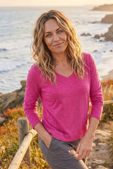 Peruvian Cotton Sedona Tee — pearl