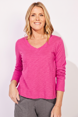 Peruvian Cotton Sedona Tee — pearl