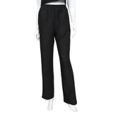 Textured Pull-On Pant in Black - 5751P