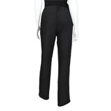 Textured Pull-On Pant in Black - 5751P