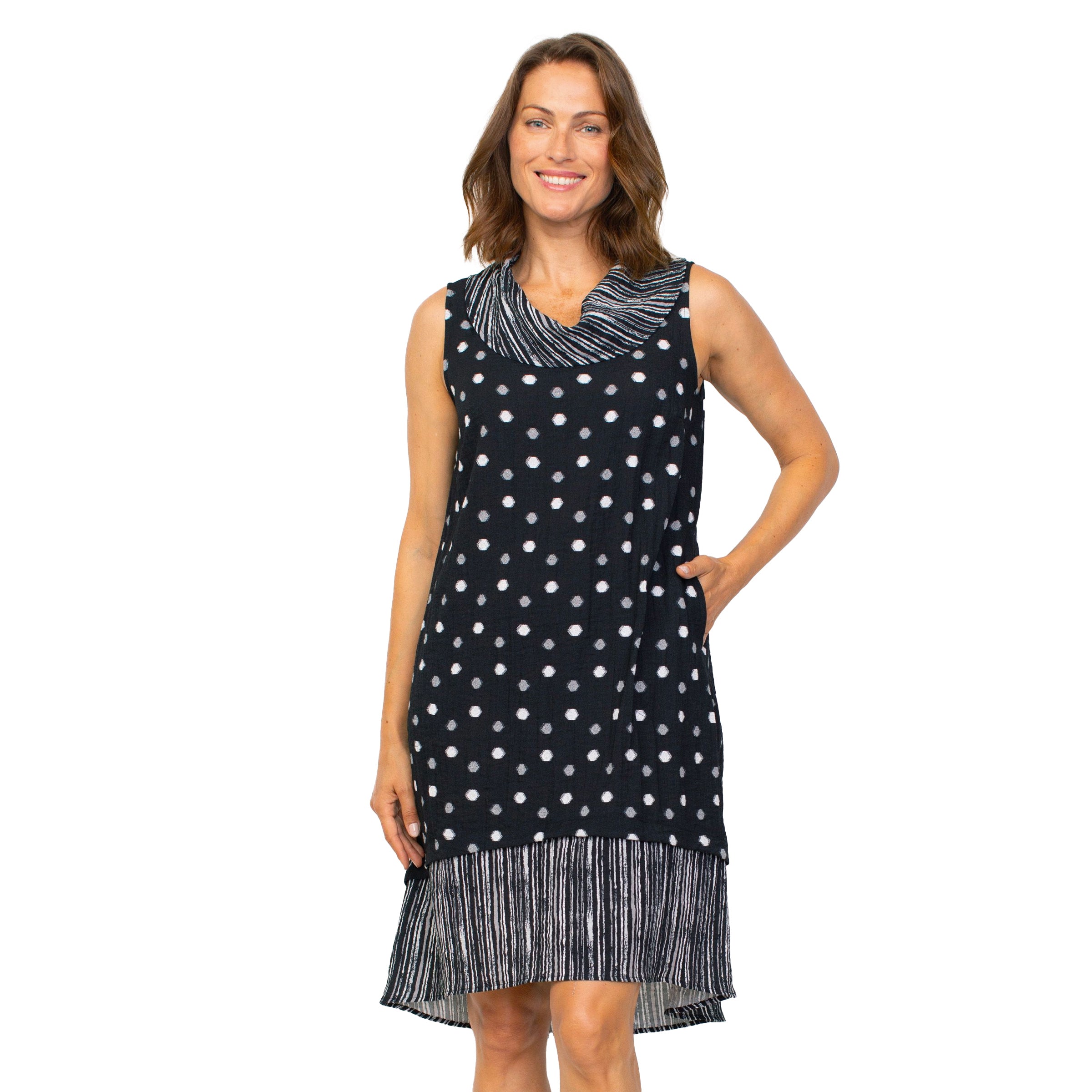 Habitat Express Mix Polka-Dot Dress - 33205 – Shop My Fair Lady