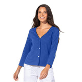 Textured Cotton Short Jacket - 10060