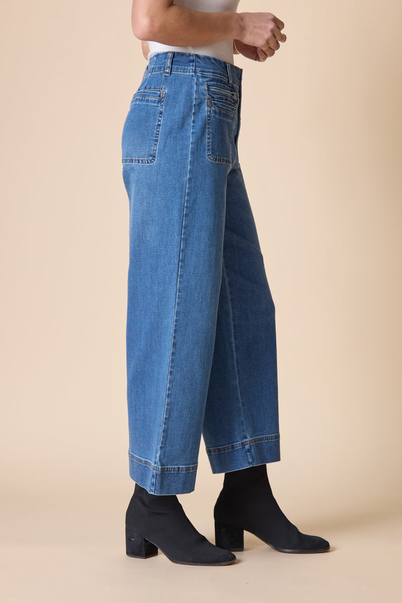 Stretch Denim Refreshed Ankle Jean - 11461