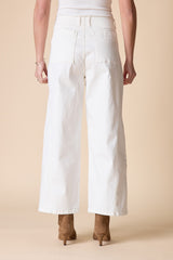 Stretch Denim Tossed Flower Jean - 11464