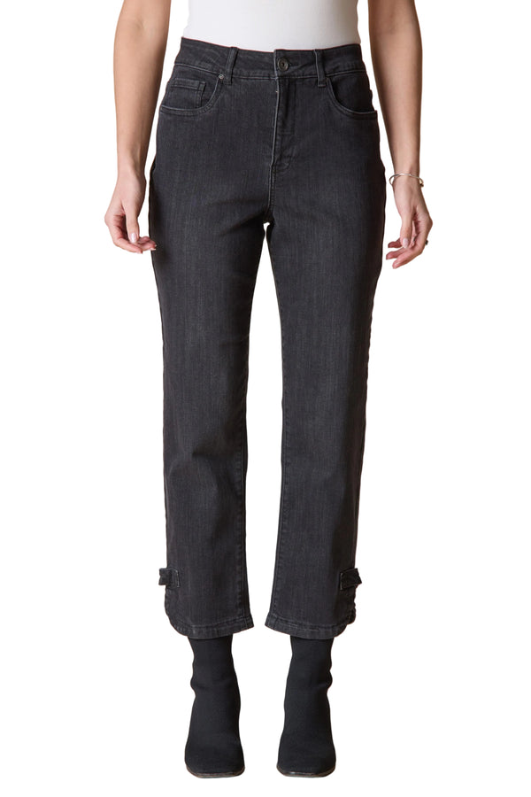 Habitat Stretch Denim Button Tab Hem Jean - 11476