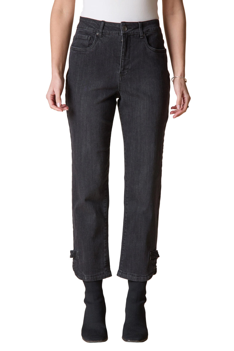 Habitat Stretch Denim Button Tab Hem Jean - 11476