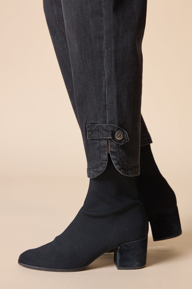 Habitat Stretch Denim Button Tab Hem Jean - 11476