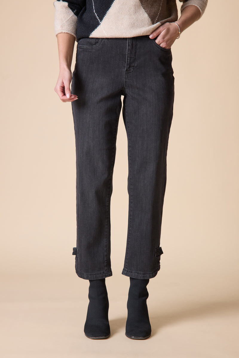 Habitat Stretch Denim Button Tab Hem Jean - 11476