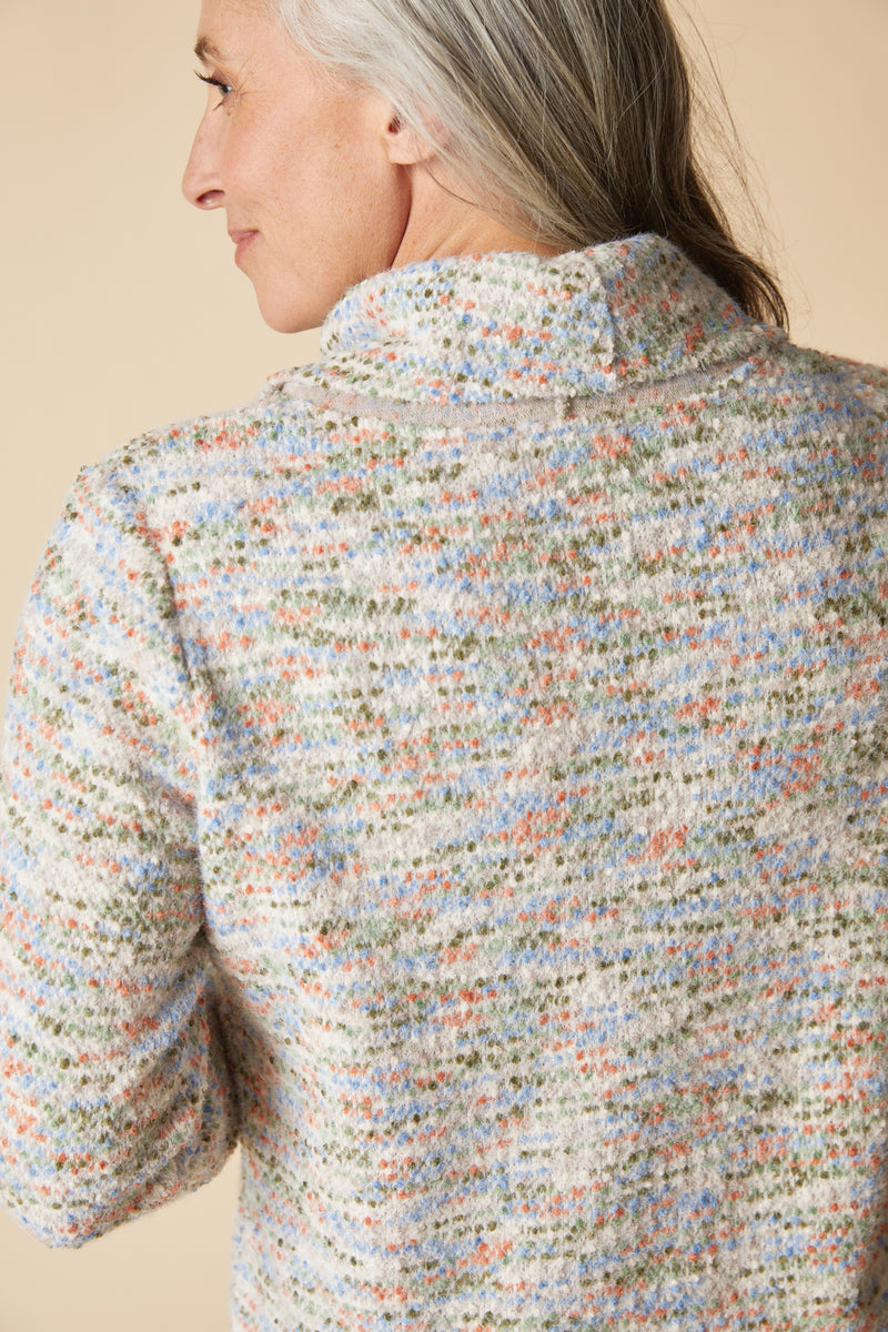 Habitat Speckled Cowl Top - Dove - image 2