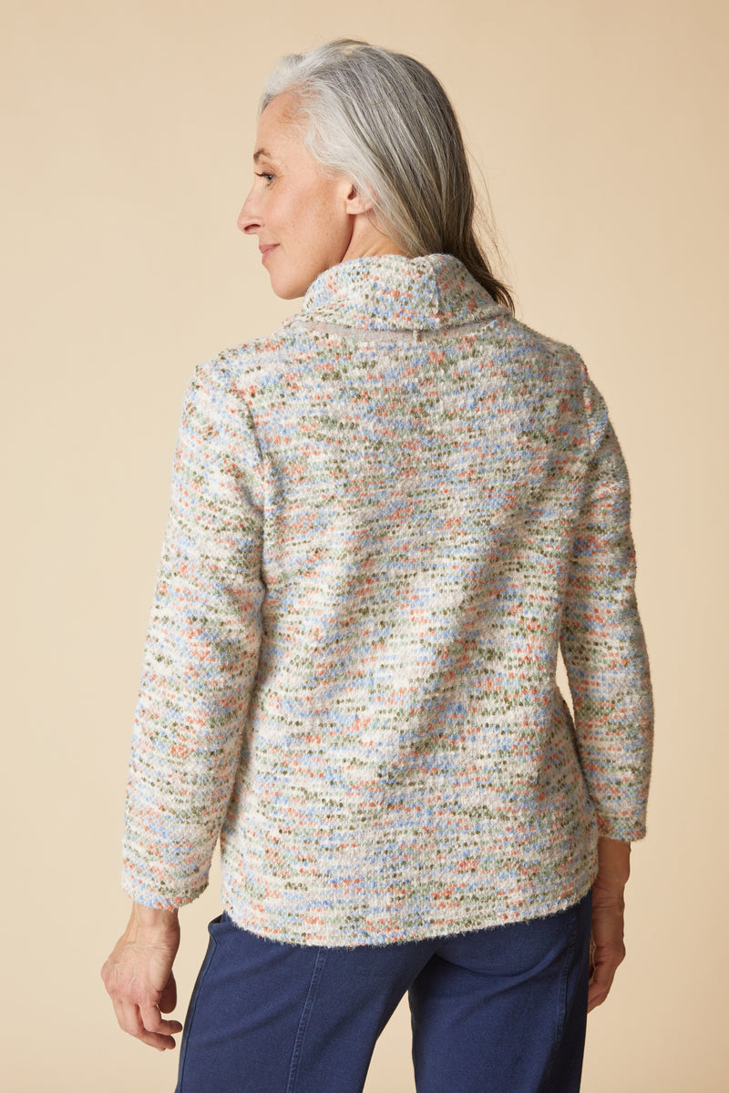 Habitat Speckled Cowl Top - Dove - image 3
