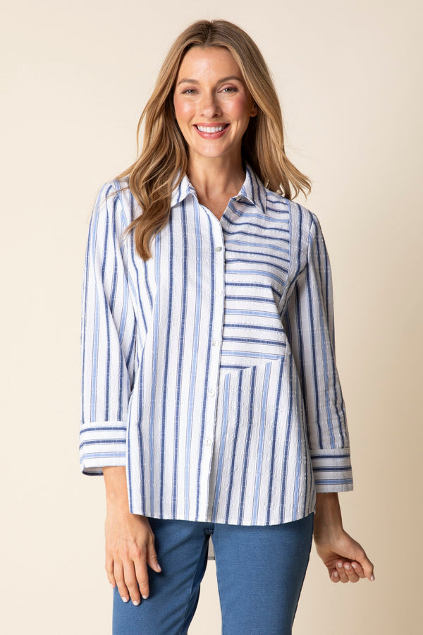 Hampton Stripe Montauk Shirt - 11723