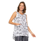 Express Travel Floral Swing Tunic - 37605