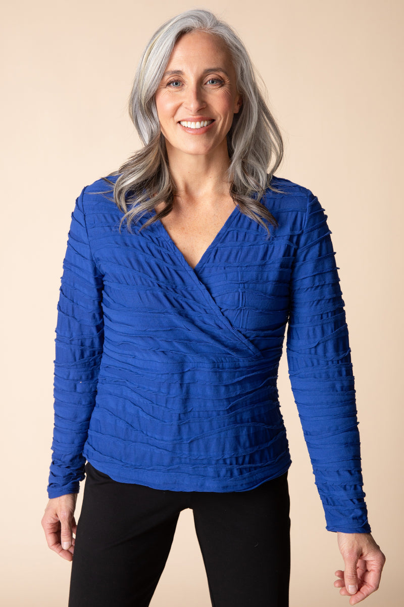 Habitat Skyline Wrap Top - Twilight - image 2
