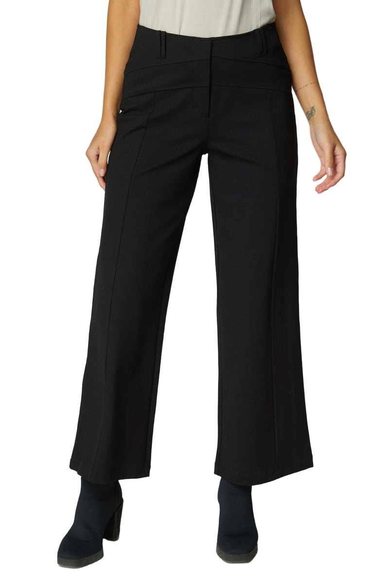 Ponte Wide Leg Pant- 120281