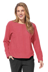 Buttery Rib Knit Snuggly Pullover - 13205