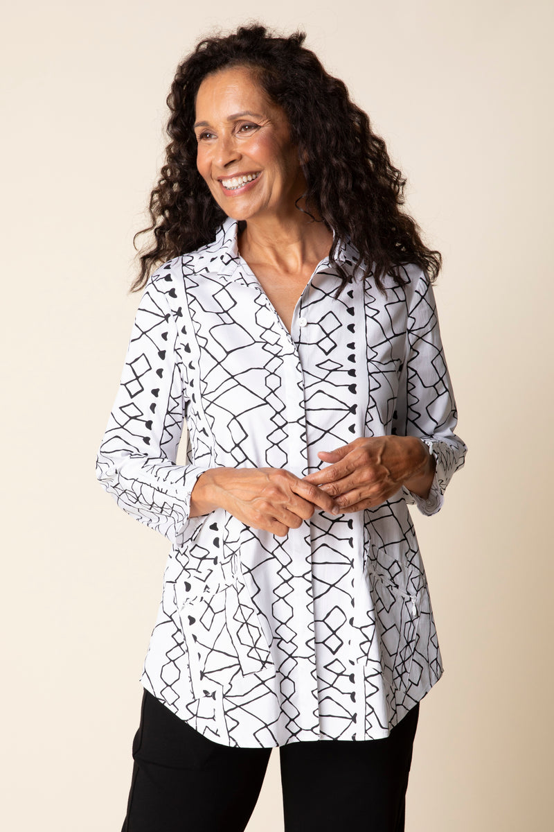 The Zip It Market Shirt - 13322