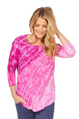 Mystic Dyed High Lo Tee - 13704