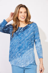 Mystic Dyed High Lo Tee - 13704