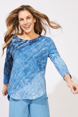 Mystic Dyed High Lo Tee - 13704