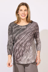 Mystic Dyed High Lo Tee - 13704